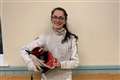 Fencing champion gets all A*s to study medicine