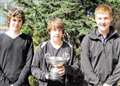 Banff trio keep trophy at school