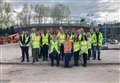 Scholars take trip to Inverurie Water Works
