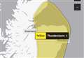 Met Office: Yellow warning for thunderstorms across Grampian