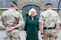Colonel-in-Chief Camilla visits The Rifles