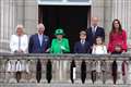 Future of the monarchy on Palace balcony with ‘magnificent seven’