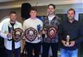 Awards night recognition for Turriff Thistle players
