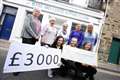 Huntly Area Cancer Support is £3000 better off