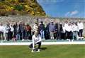 First jack of the summer season rolled out at Findochty Bowling Club