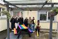 Rainbow-coloured bench unveiled in memory of popular Keith Grammar pupil 