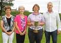 Louise lifts trophy for local ladies