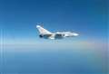 PICTURES: Russian fighter intercepted by RAF Typhoons