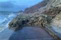 Promenade closed off after large landslide on the Isle of Wight