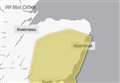 Met Office issues yellow weather warning for Grampian