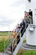 Community windfarm opens