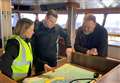 Scottish Conservative leader Douglas Ross visits Fraserburgh fishing industry 
