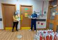 Friends bring festive joy to Seafield Hospital patients
