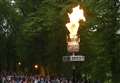 WATCH: Skirl of the pipes marks beacon lighting ceremony in Huntly to launch celebrations of The Queen's Platinum Jubilee Year