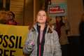 Greta Thunberg joins anti-fossil fuel activists outside Lord Mayor’s Banquet