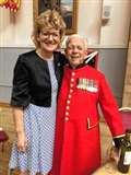Chelsea pensioner will take salute at Keith