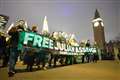 Campaigners stage ‘night carnival’ to call for release of Julian Assange