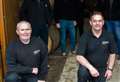 Huntly and Keith long serving shift operators at Knockdhu Distillery are honoured.