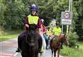 Aberdeenshire horse riders raise awareness about road safety