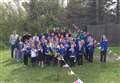 Awards presented to Bracoden Primary School pupils for Queen's Platinum Jubilee tree planting