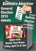 General Election debate in Buckie