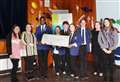 Pupils help charity with philanthropy donation