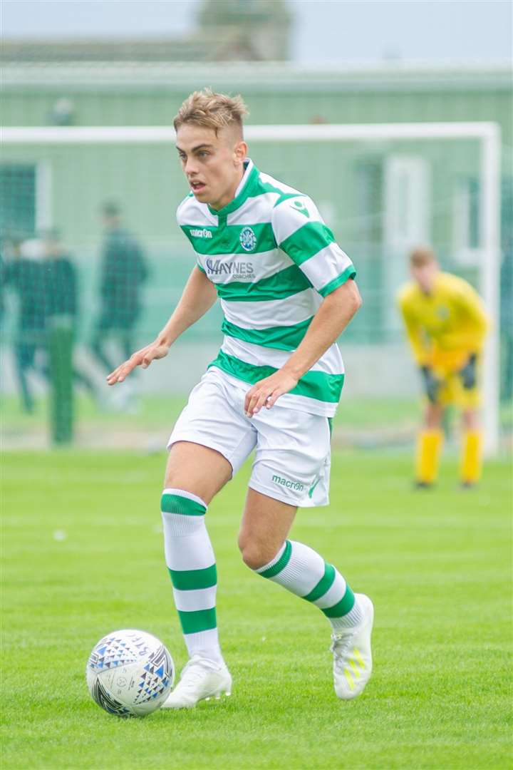 New signing Mark McLauchlan.
