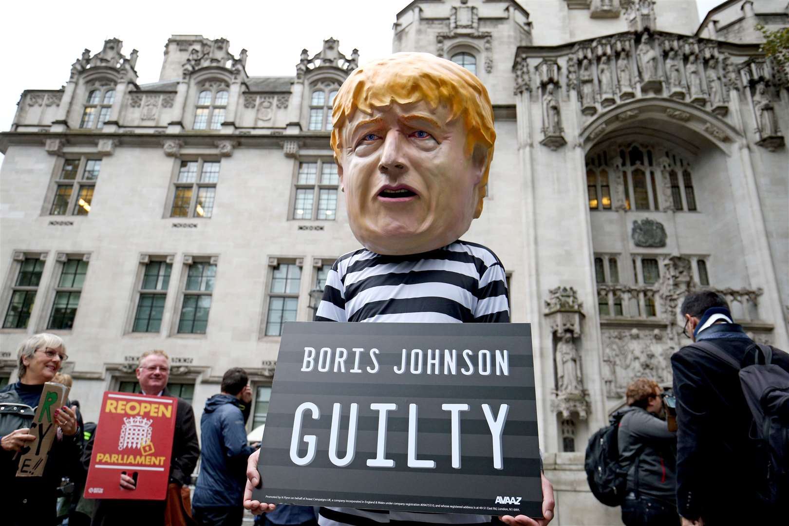 Judges at the Supreme Court in September 2019 ruled that Prime Minister Boris Johnson’s advice to the Queen to suspend Parliament for five weeks was unlawful (Jonathan Brady/PA)