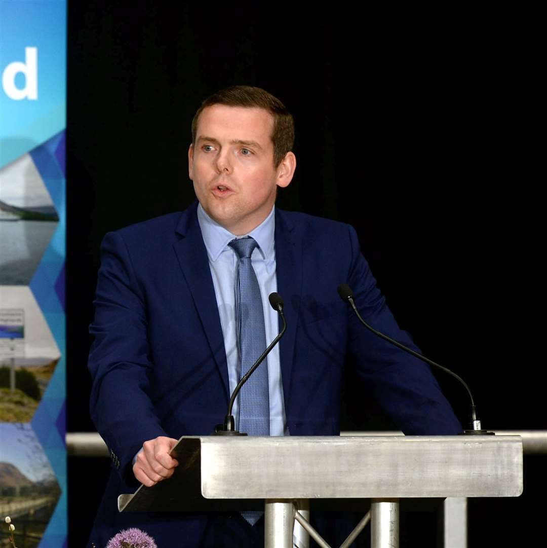 Moray MP and Scottish Conservative leader Douglas Ross. Picture: James Mackenzie