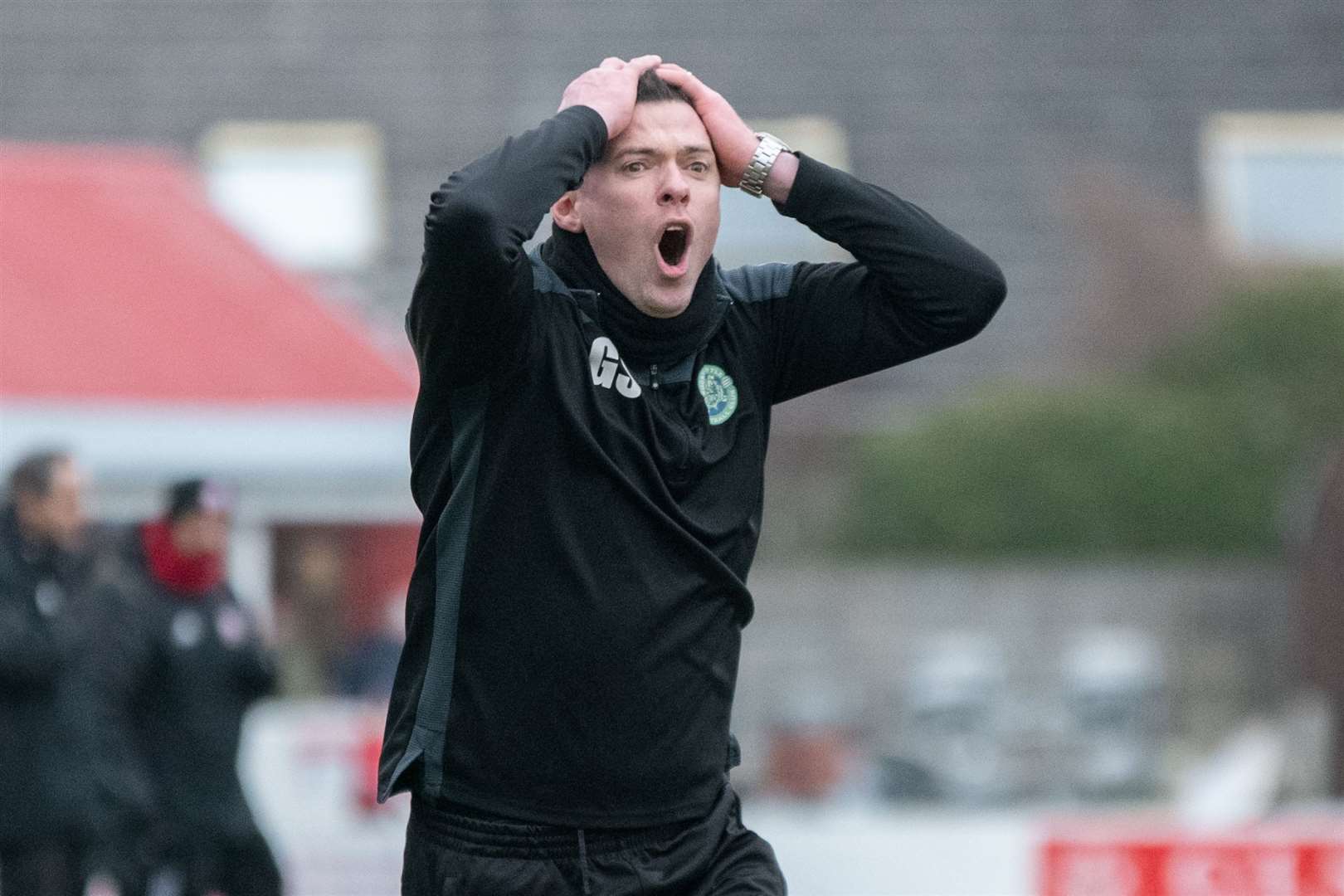 Buckie Thistle manager Graeme Stewart was stunned by the SFA decision. Picture: Daniel Forsyth..