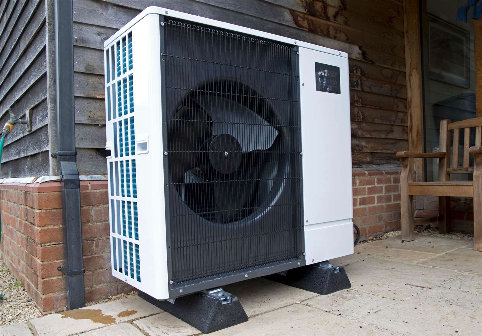 Regular heat pumps look more like air conditioning units (Alamy/PA)