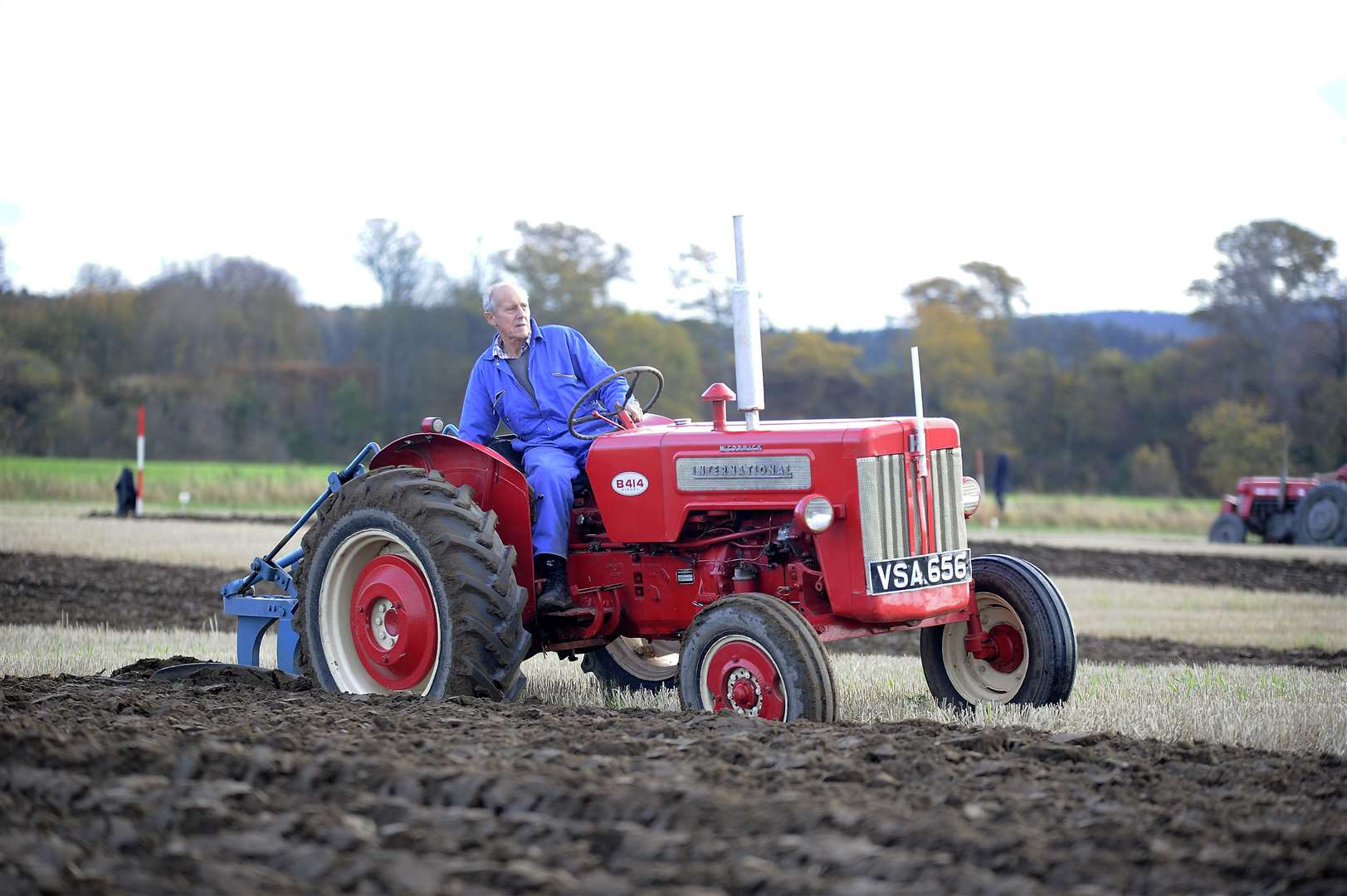 Harvey Sutherland from Kingswells...Ploughing match at Byres Farm, Bogmoor...Picture: Becky Saunderson..