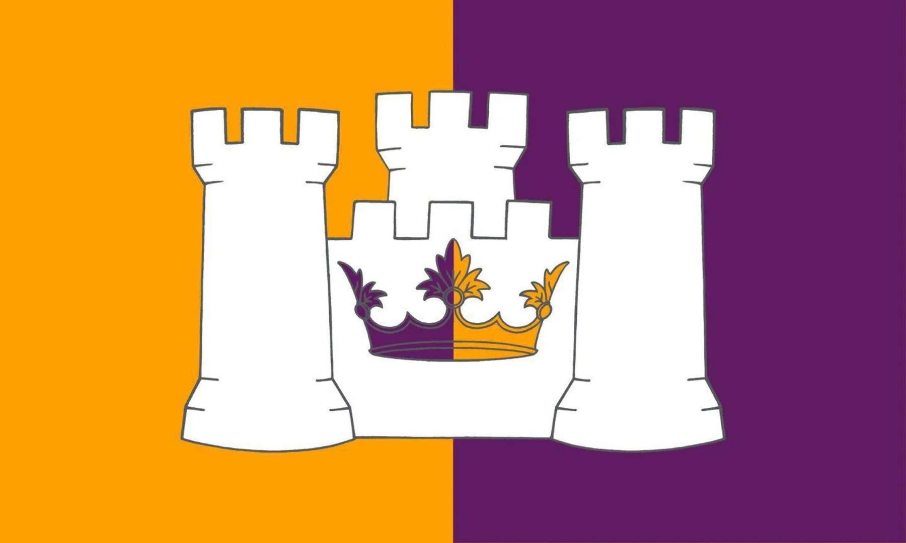 The new Aberdeenshire County flag