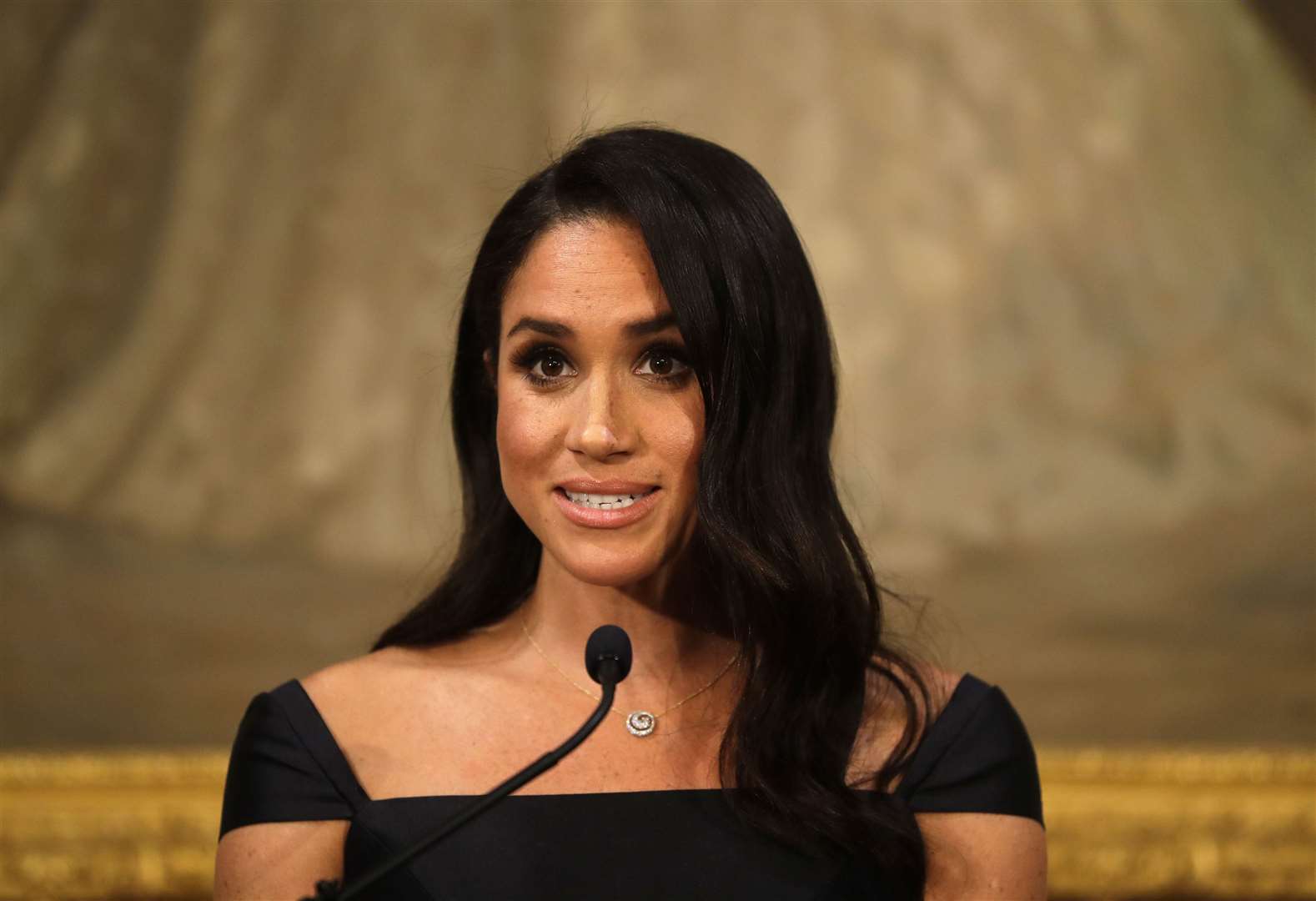 The Duchess of Sussex will not be at the coronation (Kirsty Wigglesworth/PA)