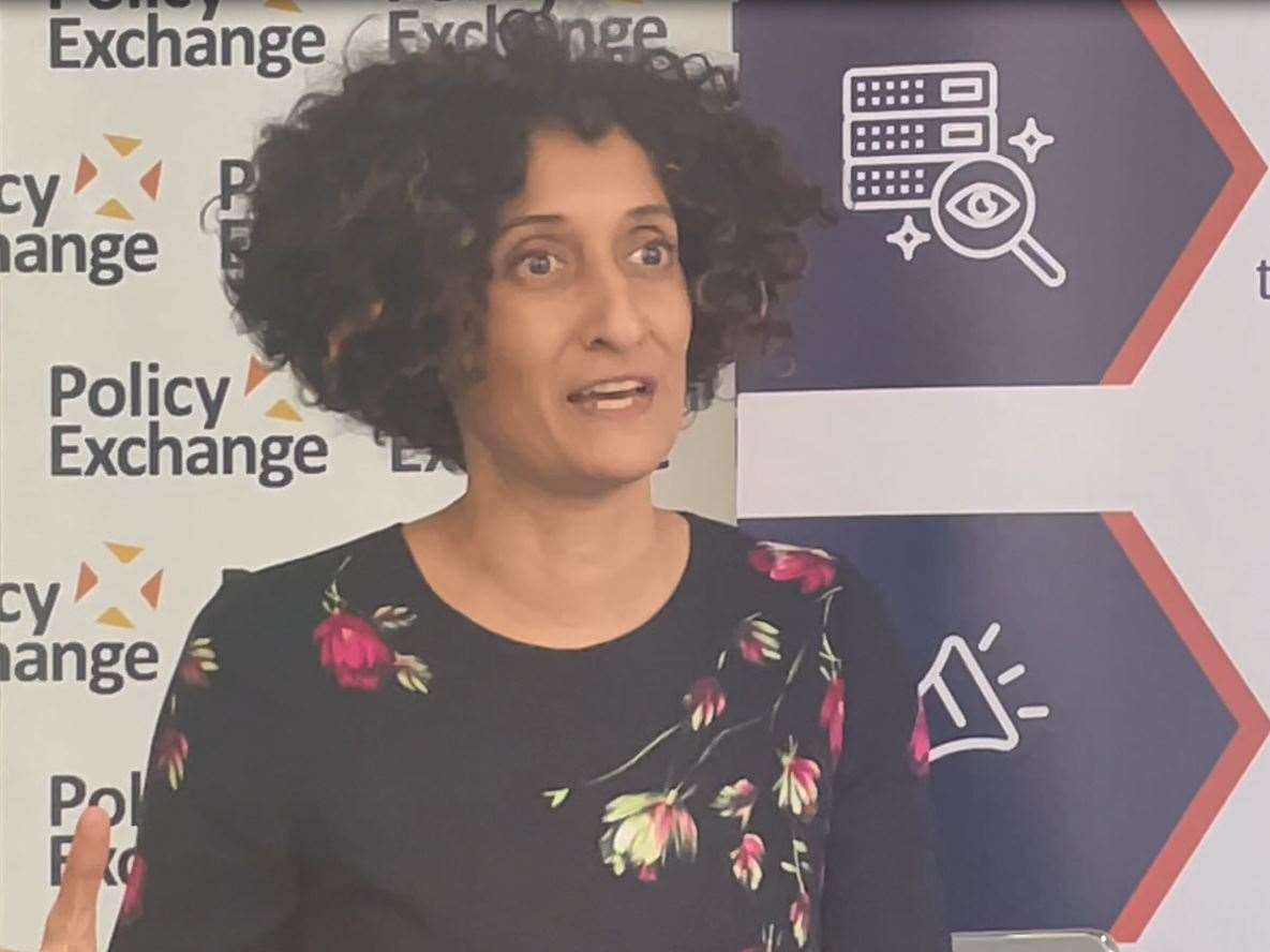 Katharine Birbalsingh in her inaugural speech as chairwoman of the Social Mobility Commission (SMC) on the cost of living on June 9 this year (PA)