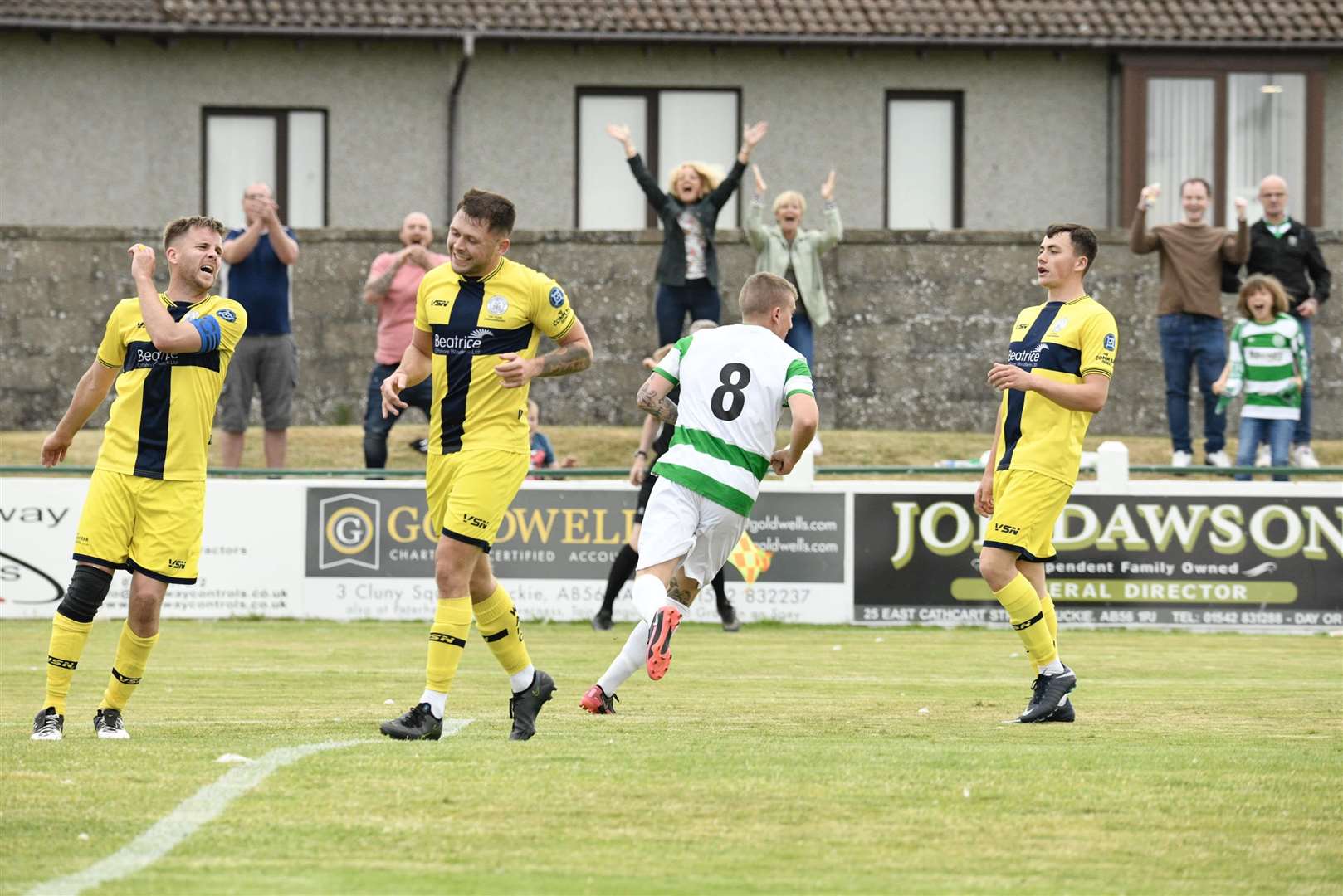 Kyle MacLeod netted the crucial equaliser. Picture: Daniel Forsyth