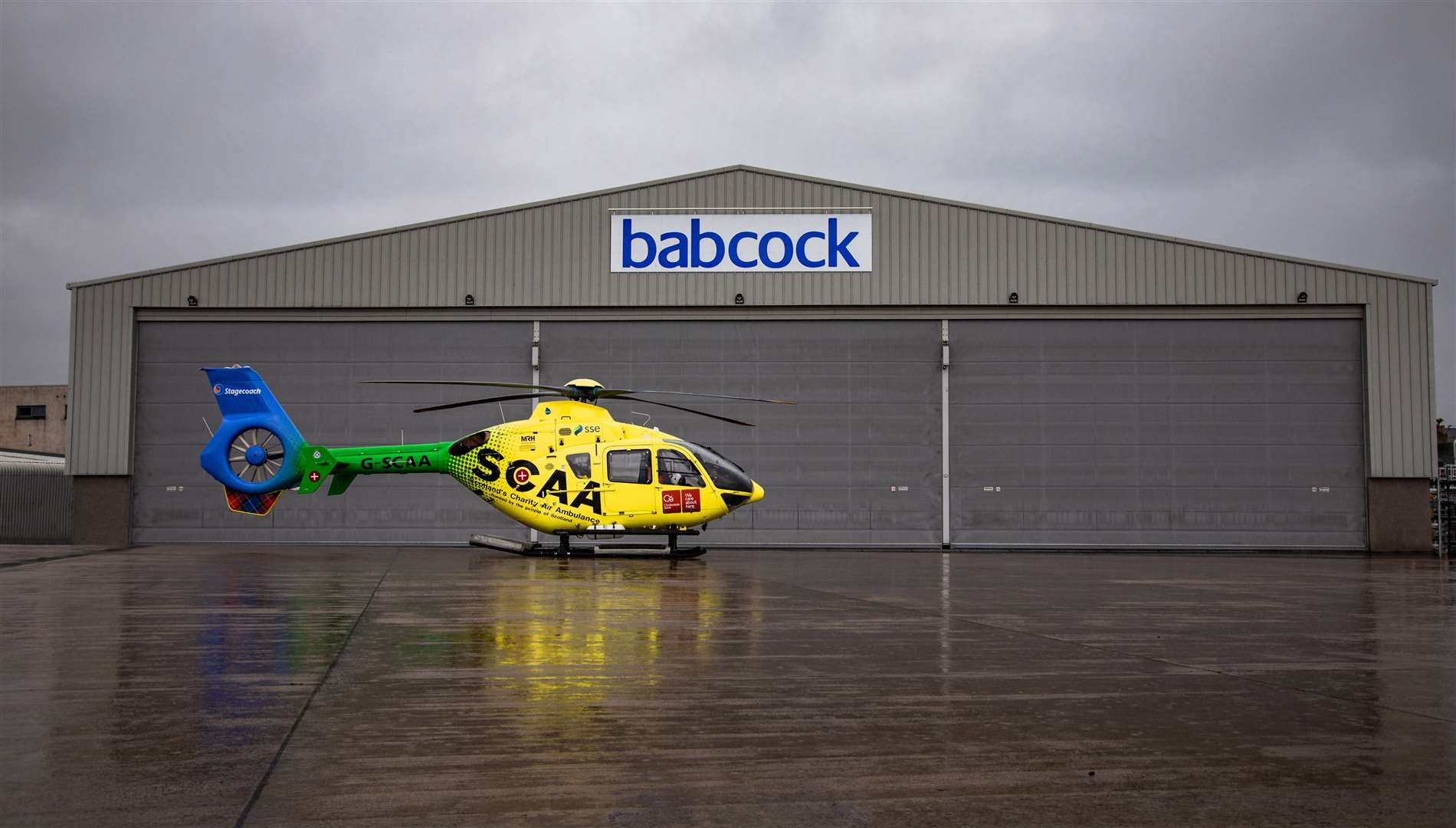 The new Helimed 79 is set to be based at Aberdeen Airport from a new dedicated facility offering cover for the north-east and will be based next to the existing Babcock facility.