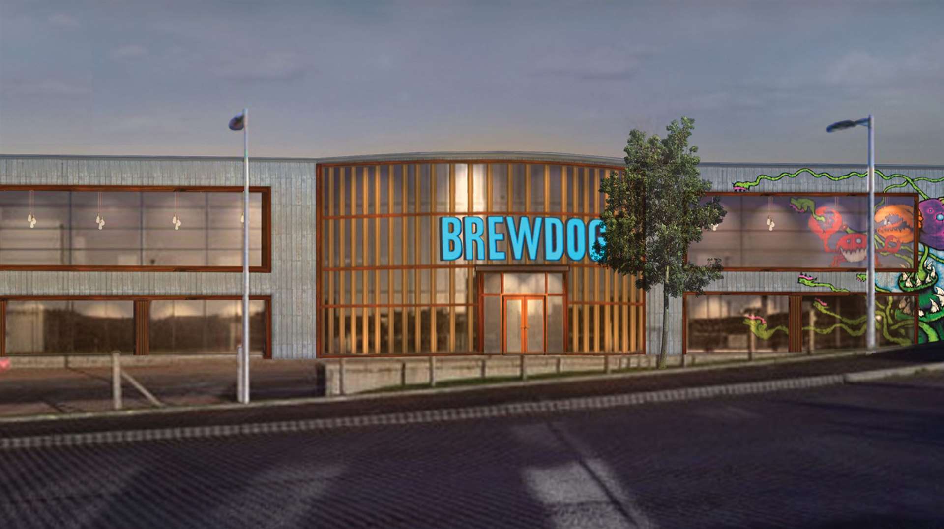 Brewdog's plans to convert the former Powerjacks premisies have been approved.