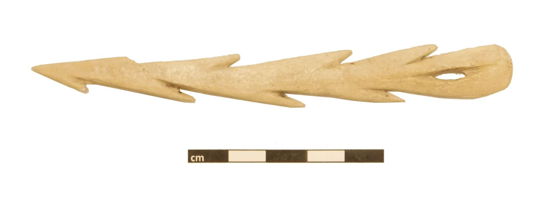 Mesolithic harpoon, Picture: Crown Office.