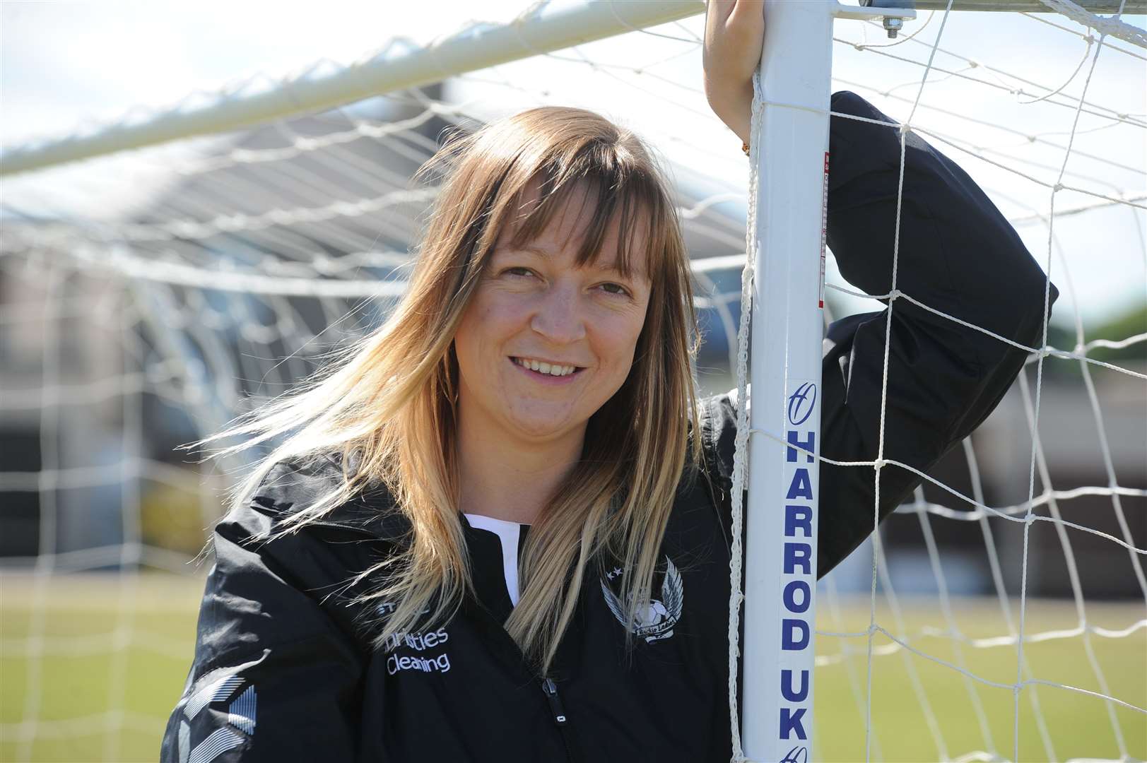 Buckie Ladies manager Mel Smith.