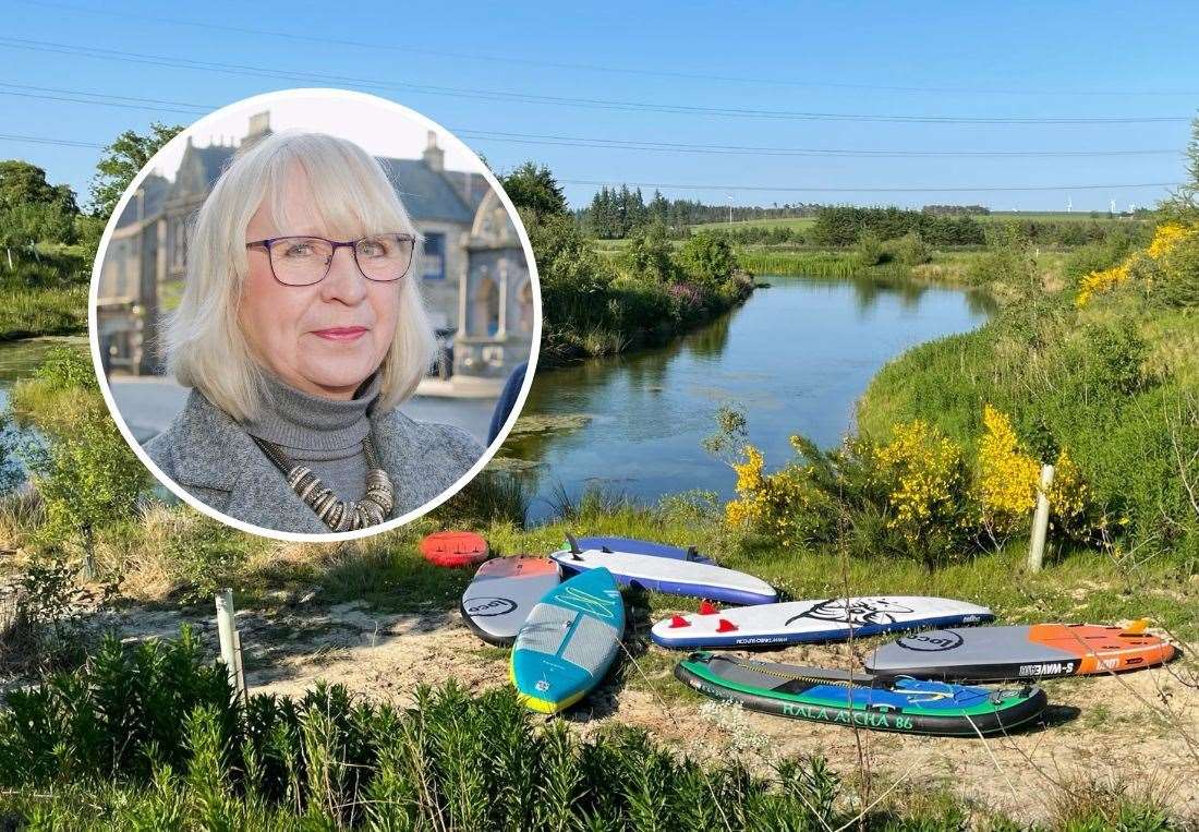 The funding will help boost the adventure tourism plan for Greenmyres and the No 30 The Square project, says Huntly Development Trust manager Carolyn Powell.