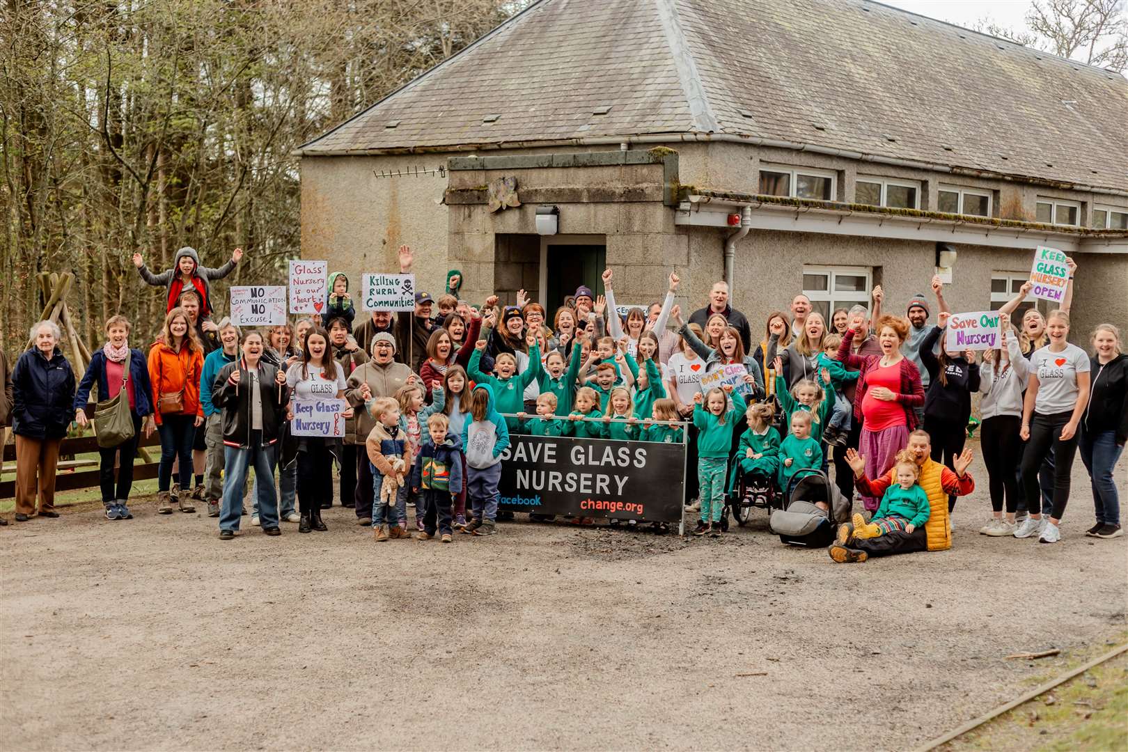 Villagers fighting to save Glass Nursery from being ‘mothballed’.