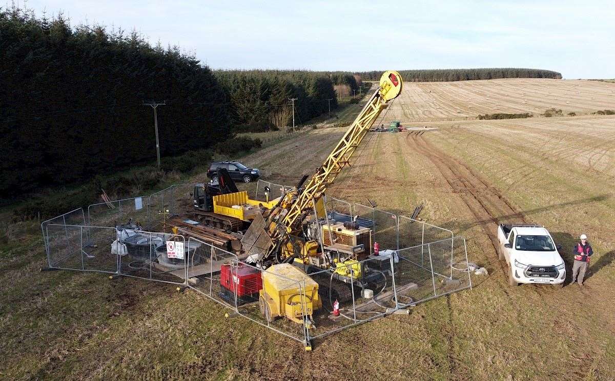 Aberdeen Minerals have been carrying out survey work.