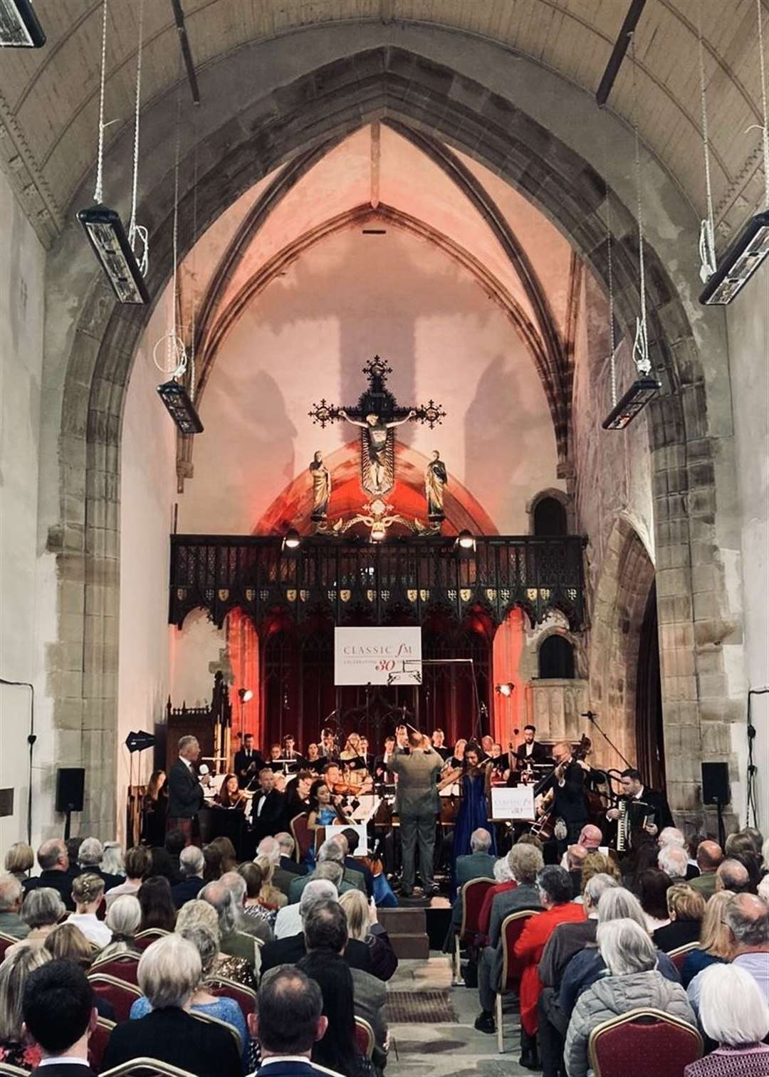 Classic FM recorded a special 30th birthday concert in Braemar last night.