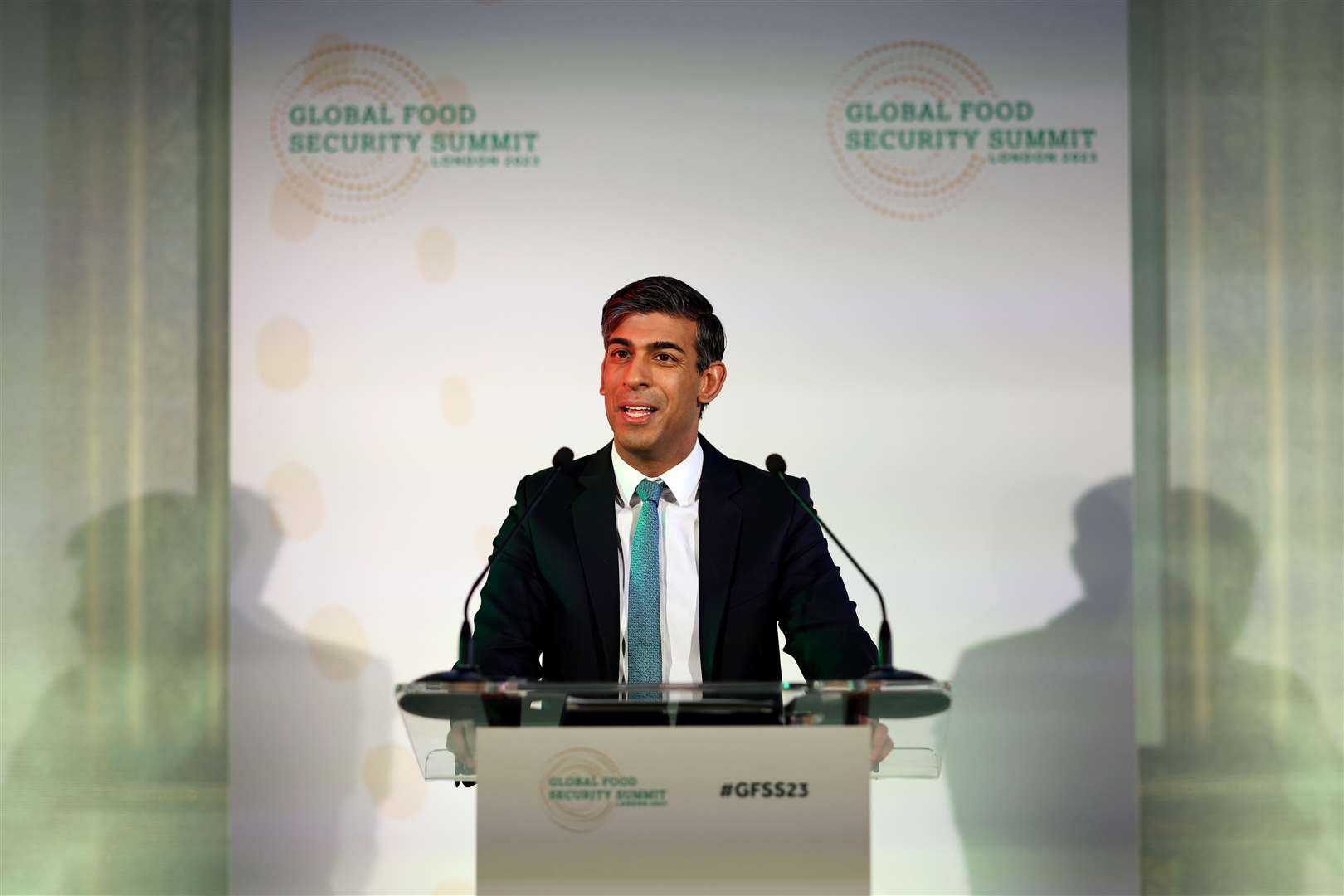 The Prime Minister opened the Global Food Security Summit in London last week, aiming in part to mitigate the climate effects on food production (Dan Kitwood/PA)