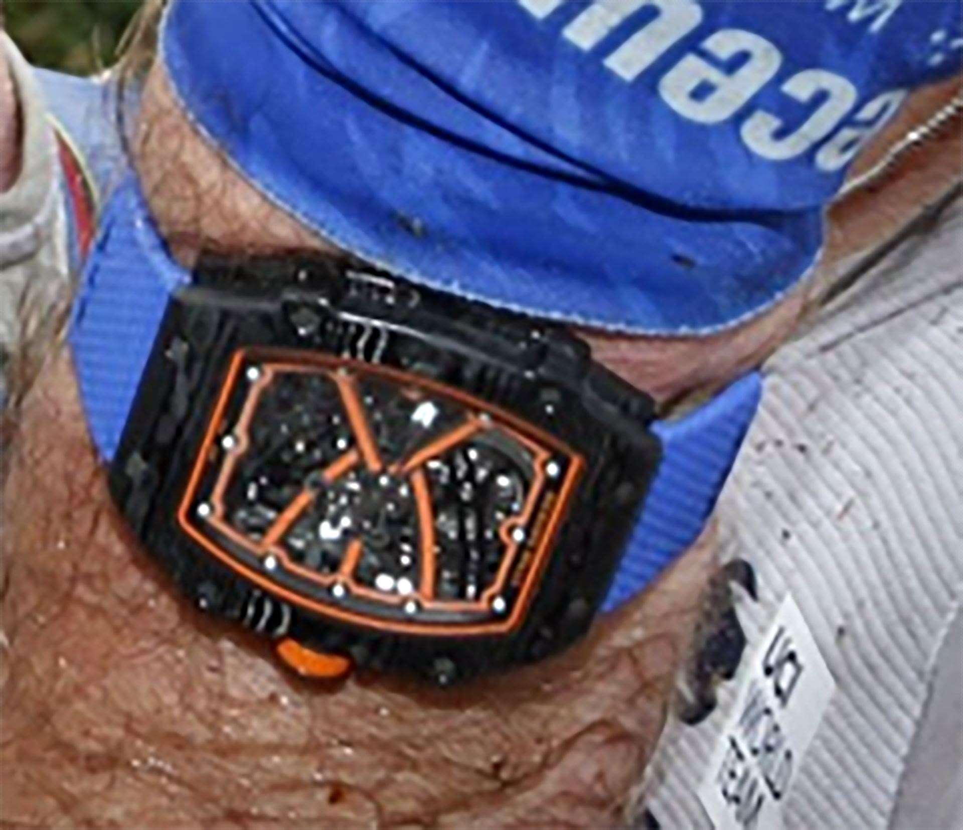 One of the watches stolen in a robbery at the home of Mark Cavendish (Essex Police/ PA)
