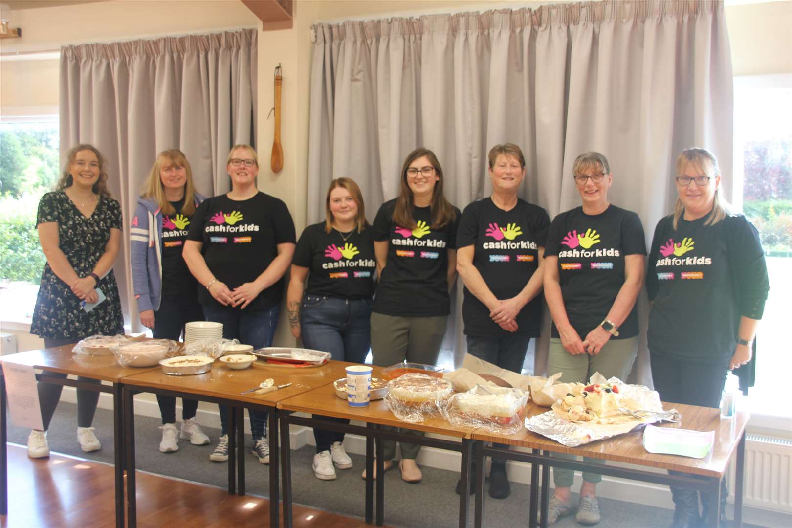 Tesco staff organised a soup and sweet to raise money for Cash For Kids. Picture: Kirsty Brown