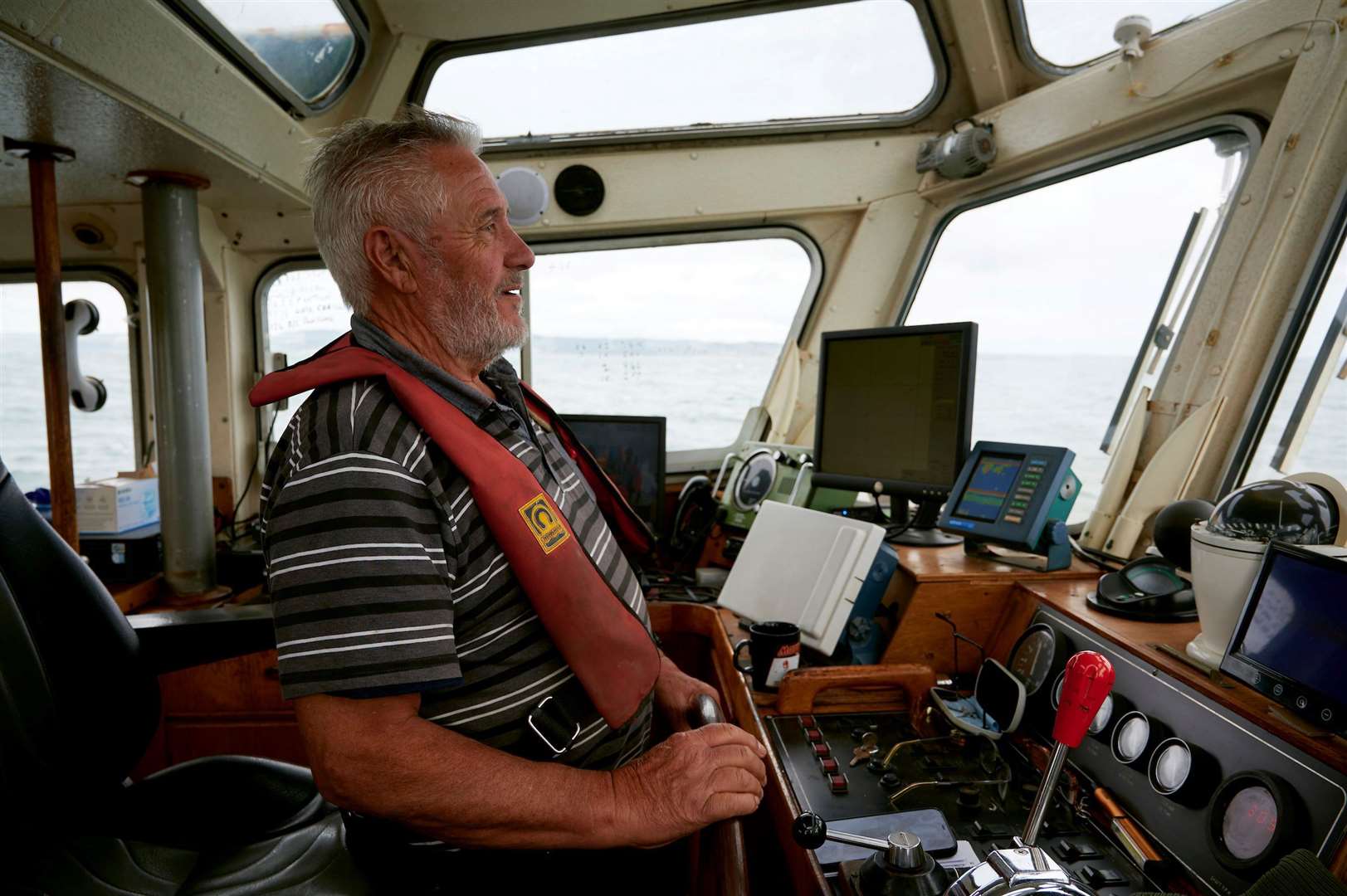 Skipper Bill Simpson welcomed the project (Maverick Photo Agency/PA)