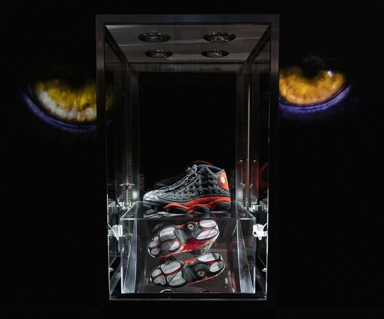 Michael Jordan’s sneakers which have sold at auction for more than 2.2 million dollars (Sotheby’s)