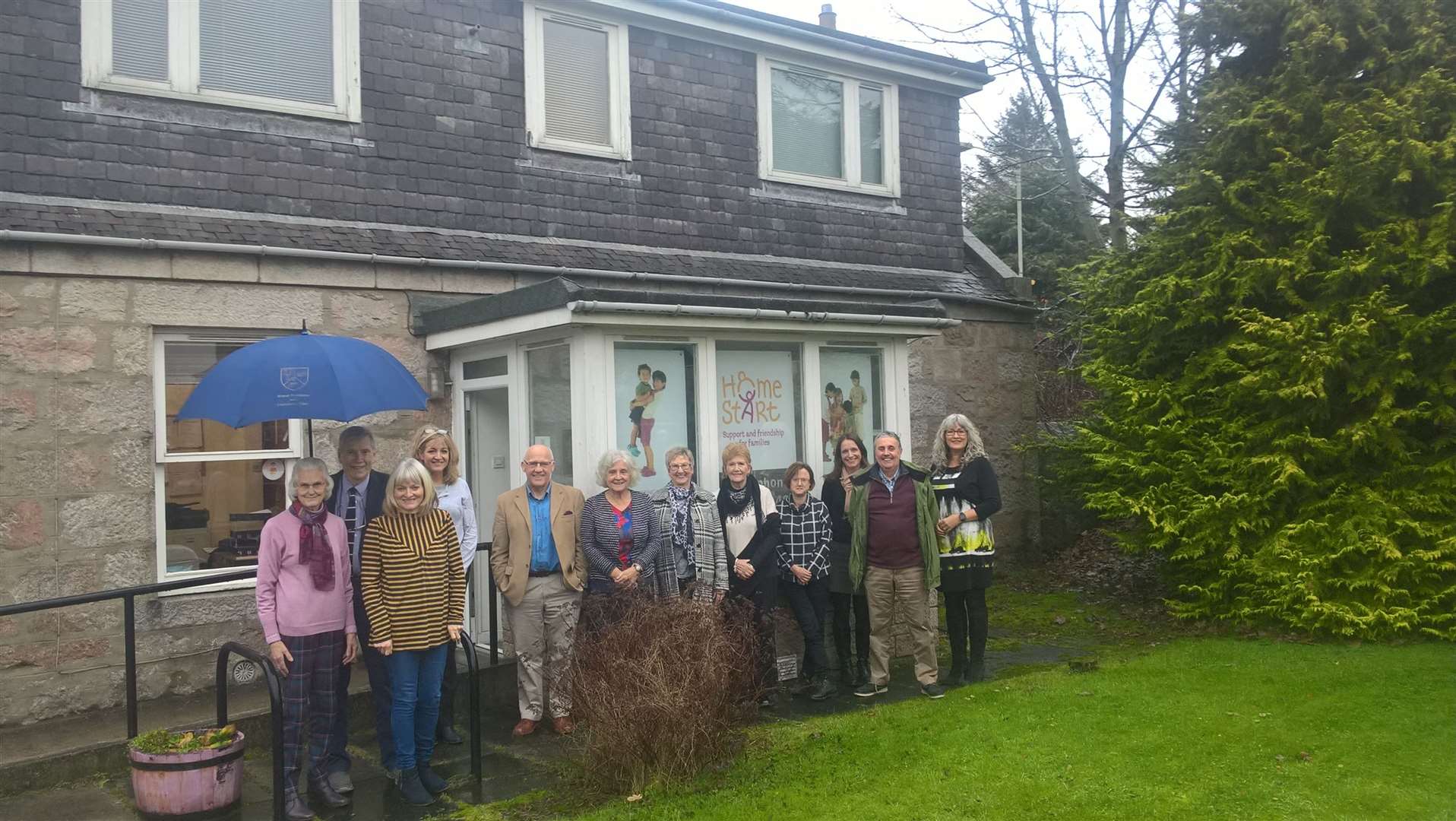 Homestart Garioch staff and volunteers after holding their recent AGM. Picture: Chris Cromar